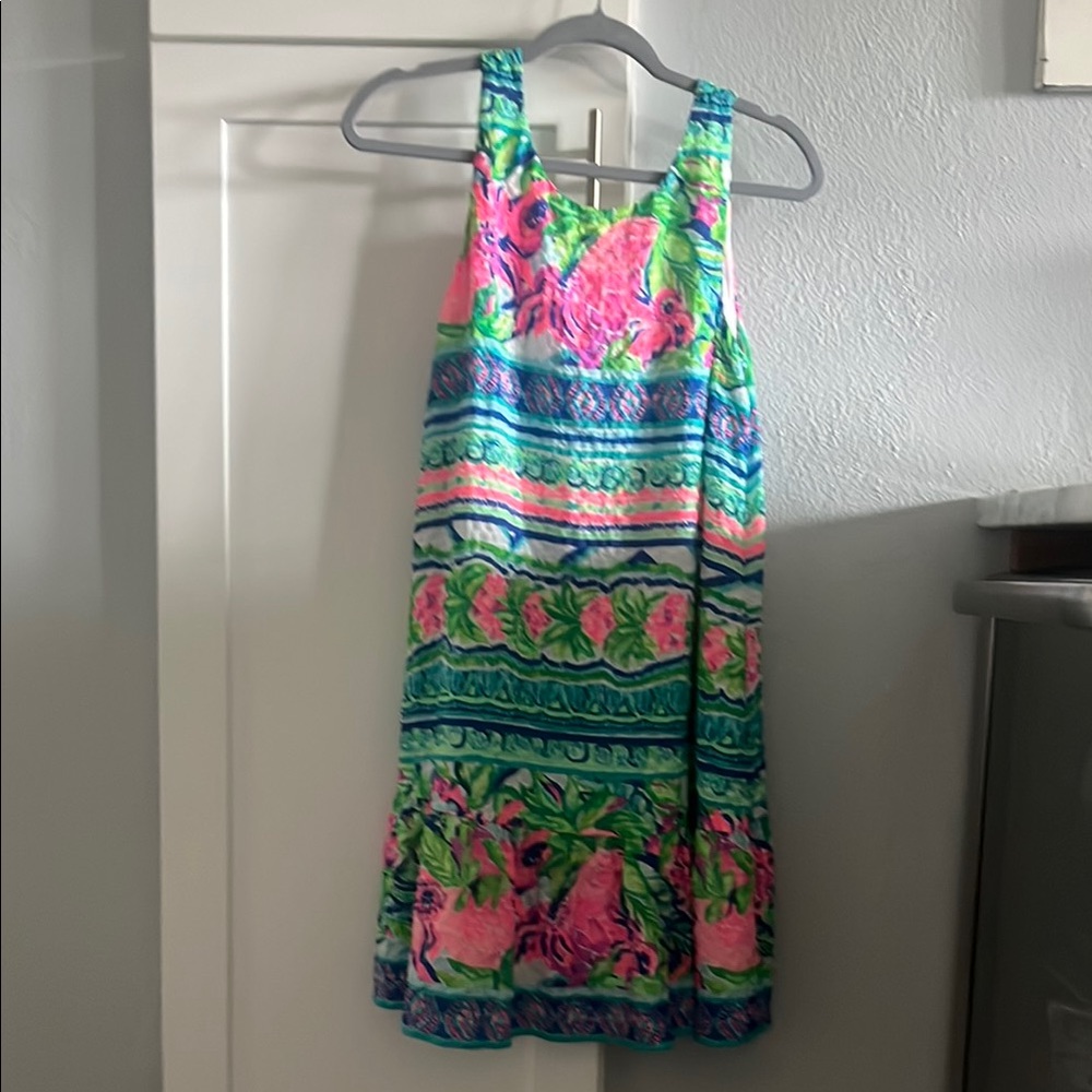 Lilly Pulitzer Colorful Floral Mini Dress